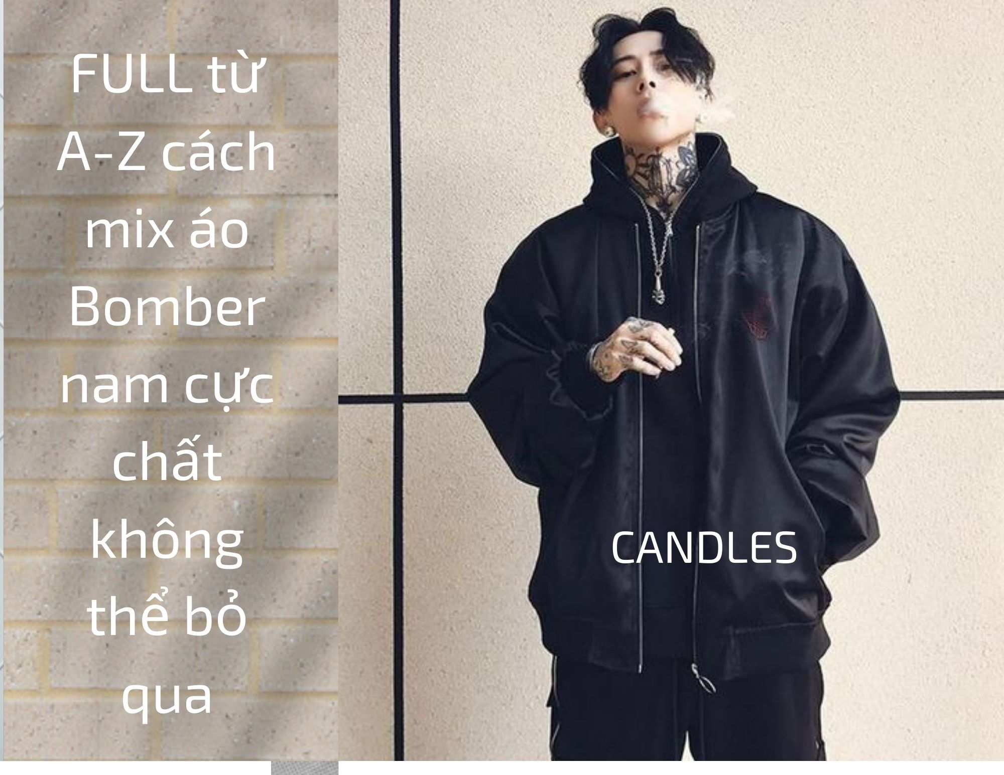FULL từ A-Z cách mix áo Bomber nam cực chất không thể bỏ qua