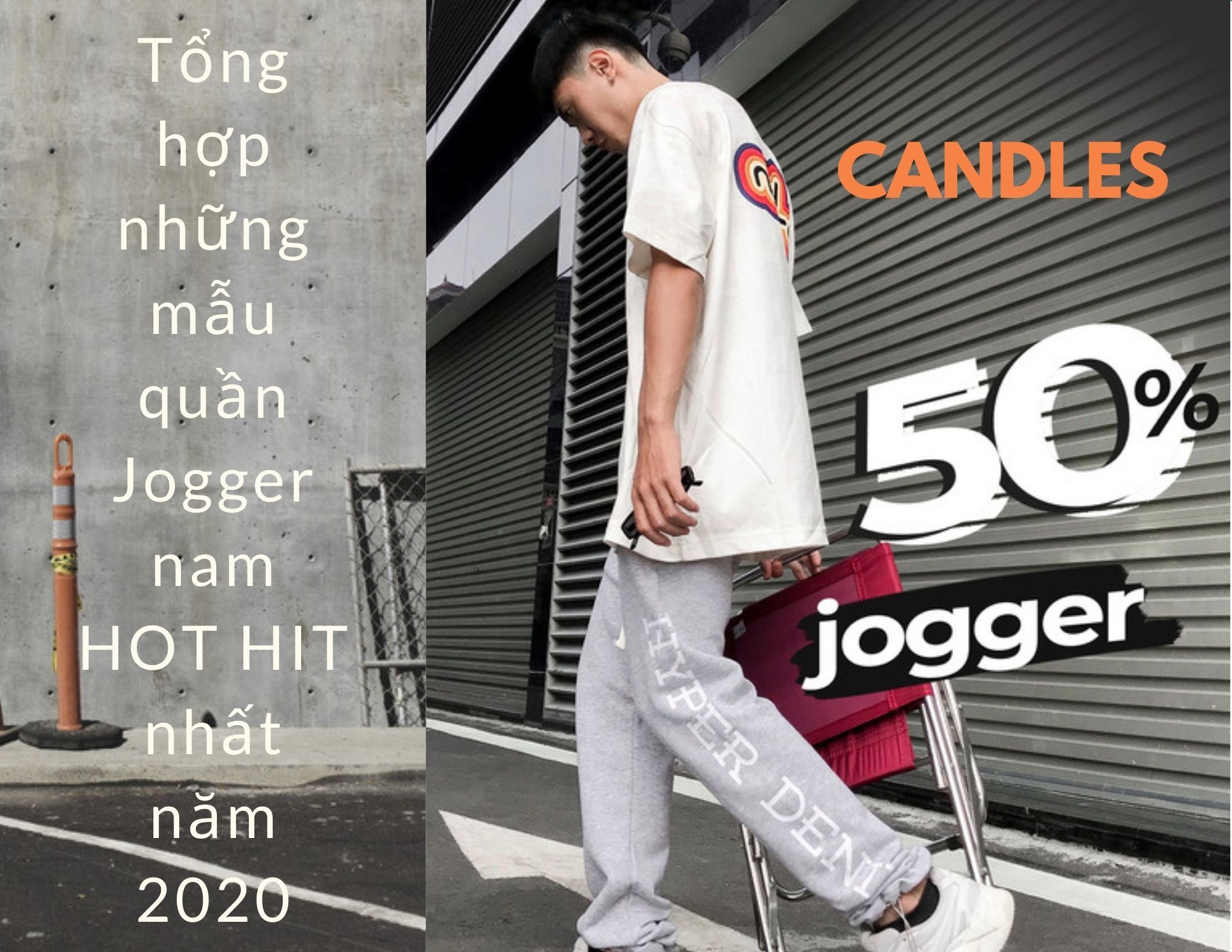 Mua quần Jogger nam Hà Nội giá tốt, level up độ ngầu