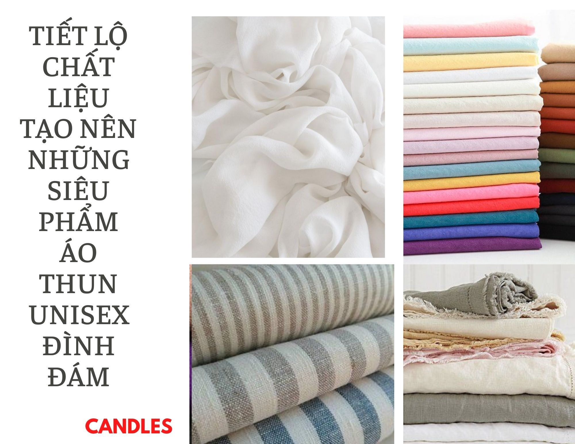 Tiết lộ chất liệu tạo nên những siêu phẩm áo thun Unisex đình đám