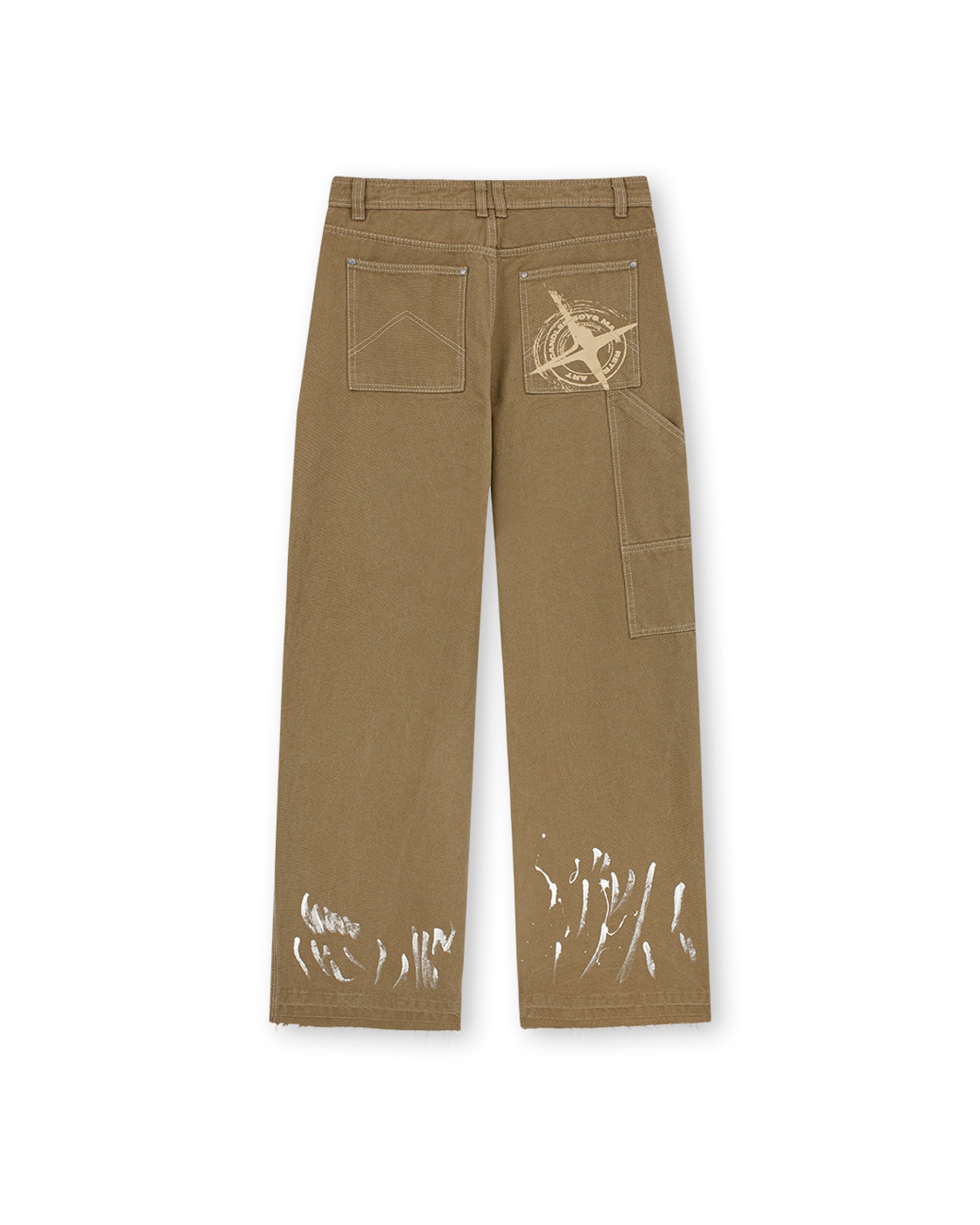 Candles Flag Double Knee Pant