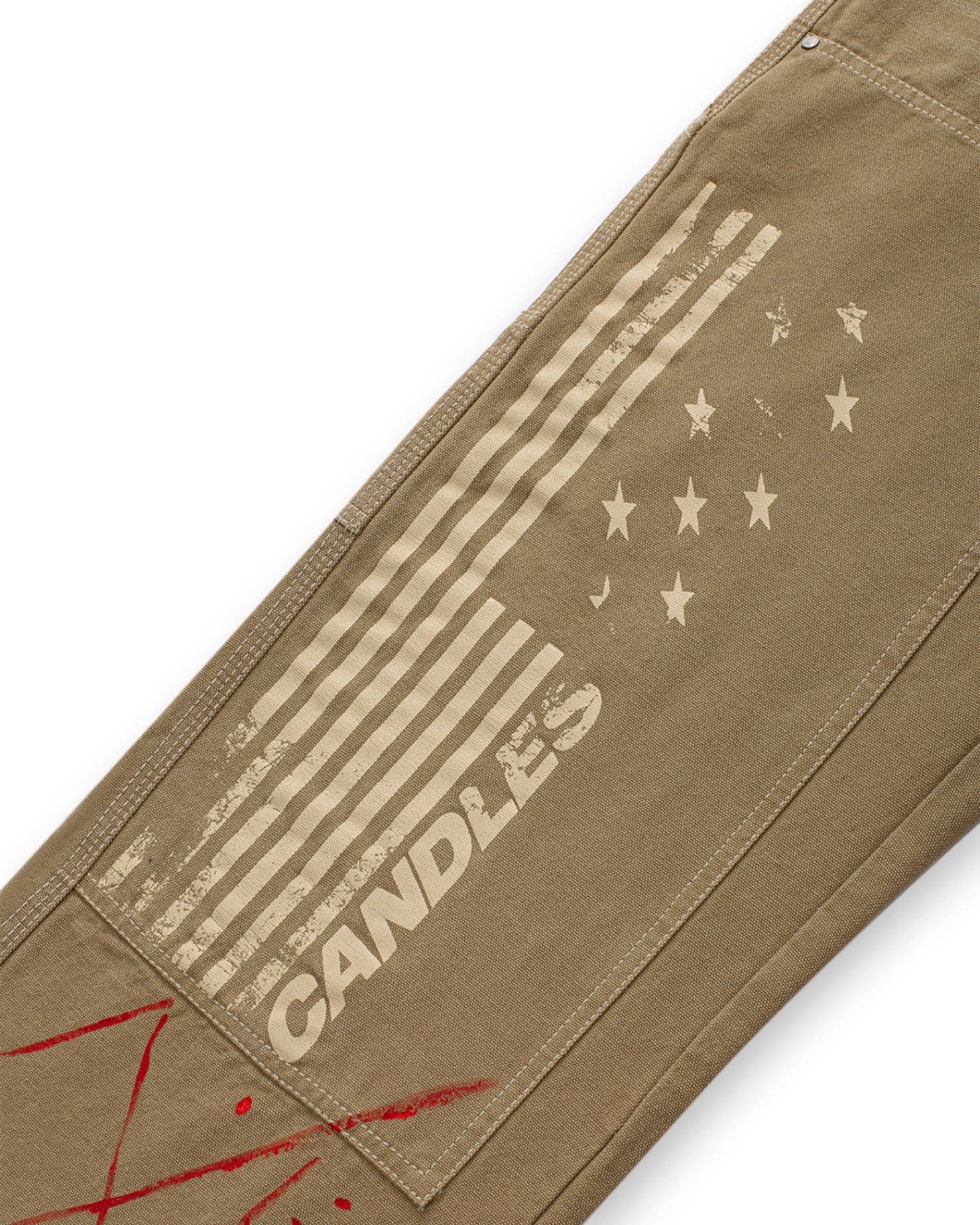 Candles Flag Double Knee Pant