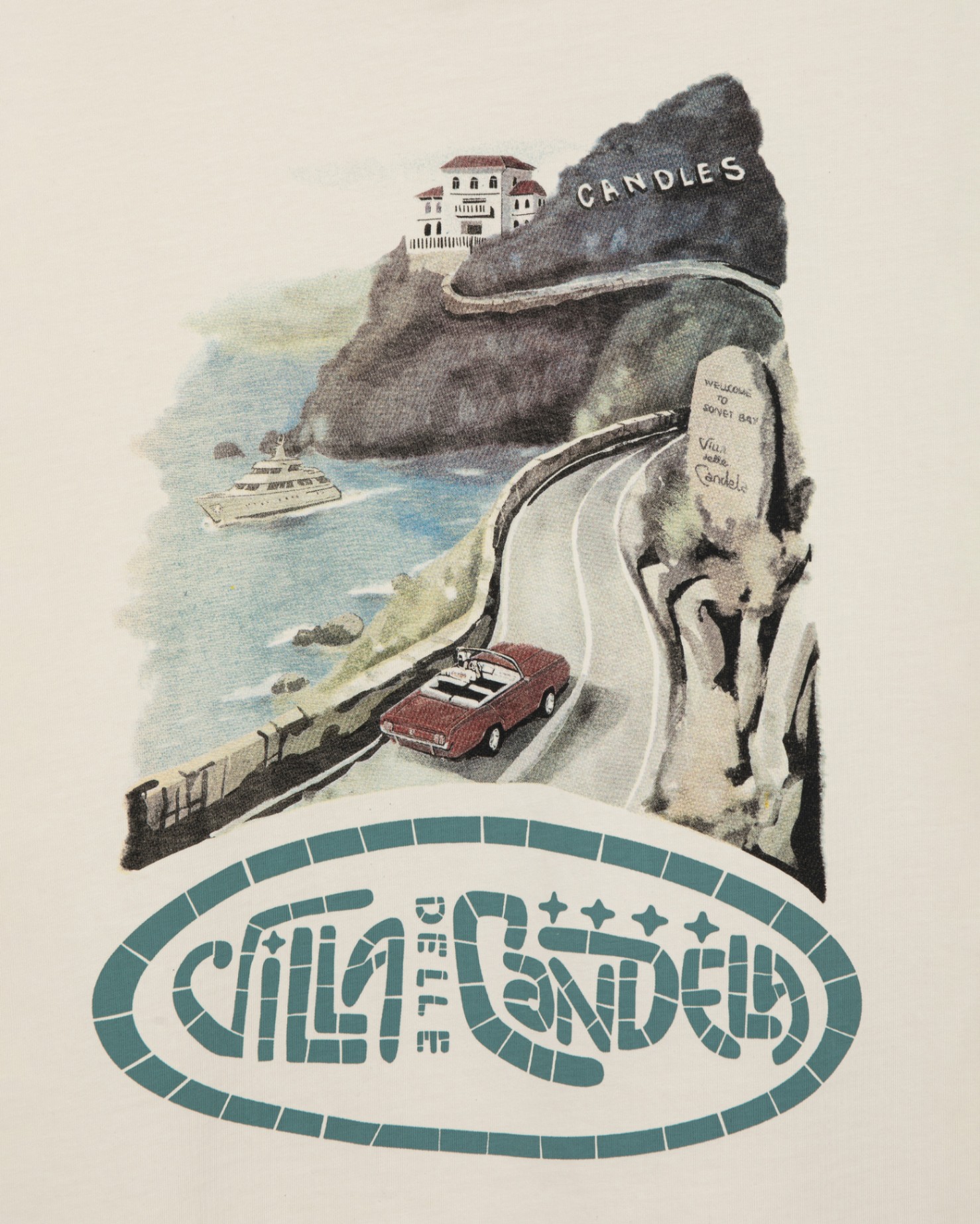 Candles Villa Dele Candela Tshirt