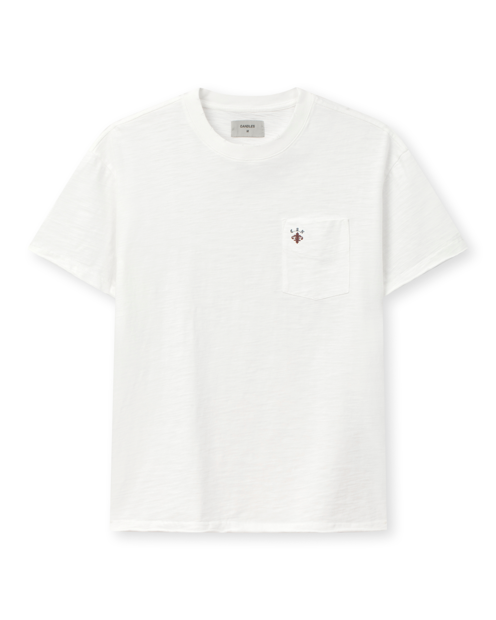 Candles Floral Logo T-shirt White