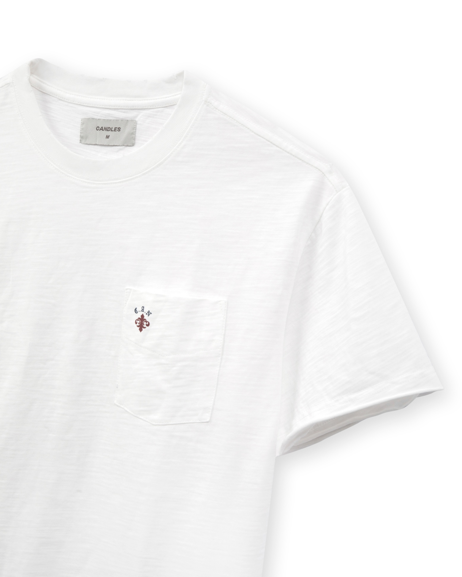 Candles Floral Logo T-shirt White