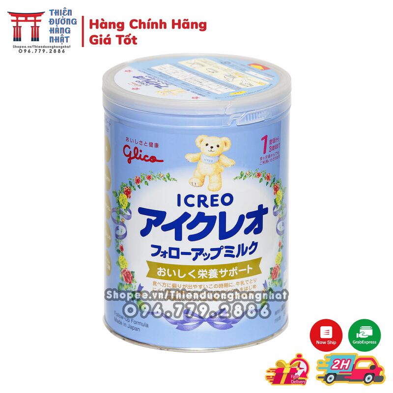 Sữa Glico Icero Nội Địa Nhật Bản Cho Bé