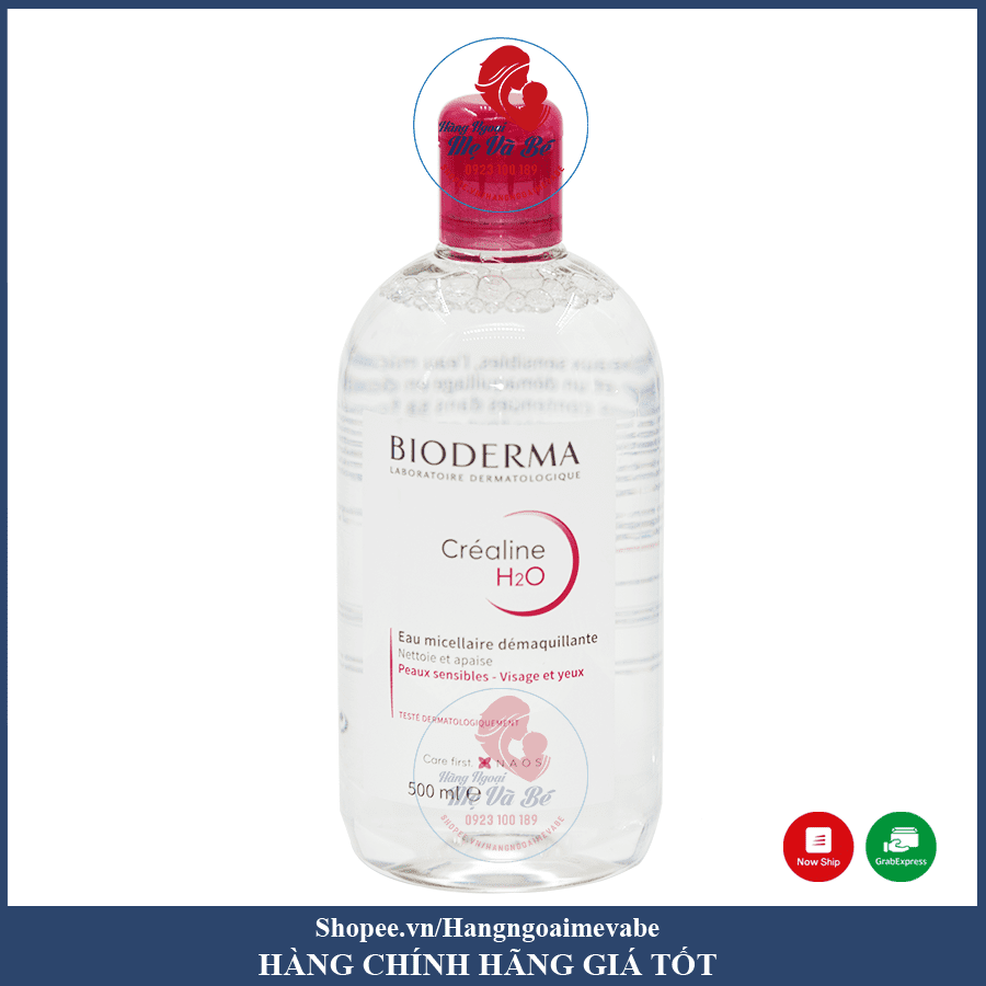 Nước Tẩy trang Bioderma Pháp 500ml (t12)