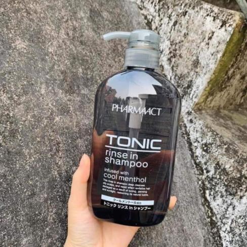 Dầu gội nam Tonic Pharmaact Nhật Bản mẫu mới 550mL (t20)