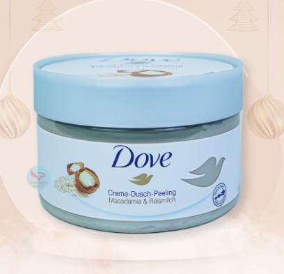 Tẩy Da Chết Toàn Thân Dove Creme Dusch Peeling