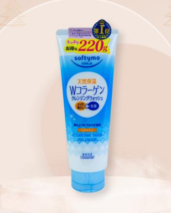 Sữa rửa mặt Kose Softymo Nhật Bản 190g
