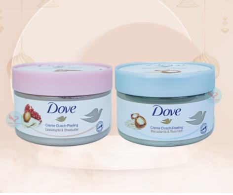 Tẩy Da Chết Toàn Thân Dove Creme Dusch Peeling