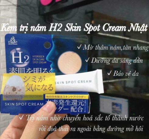Kem làm mờ nám H2 Hydrogen 10g Nhật Bản