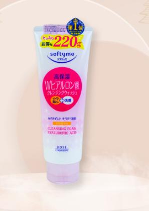 Sữa rửa mặt Kose Softymo Nhật Bản 190g