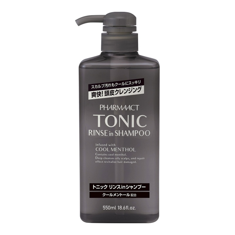 Dầu gội nam Tonic Pharmaact Nhật Bản mẫu mới 550mL (t20)