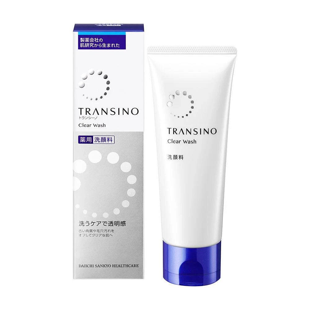 Sữa rửa mặt trị nám trắng da Transino Clear Wash 100g