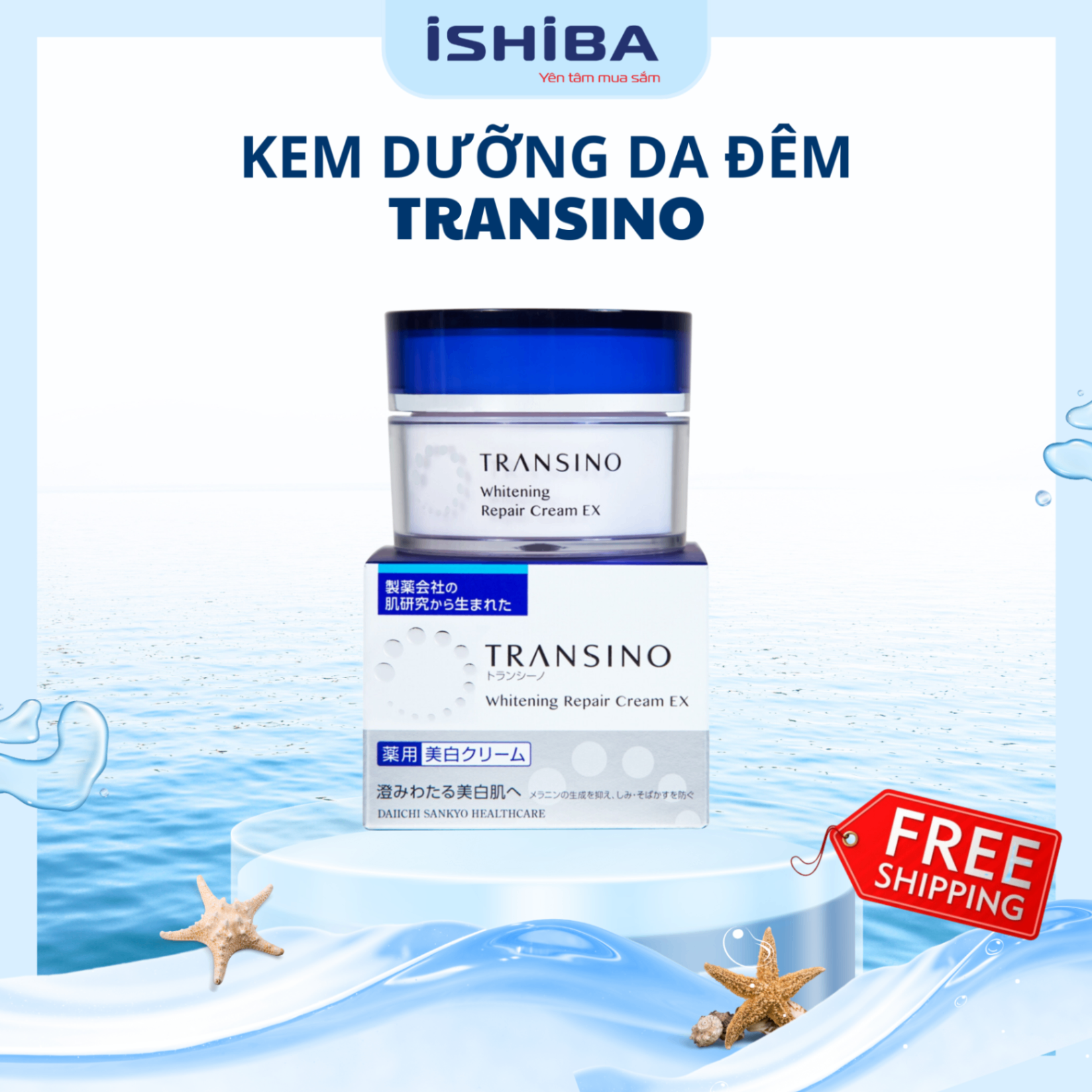 Transino kem đêm, Kem dưỡng đêm transino (54/th)