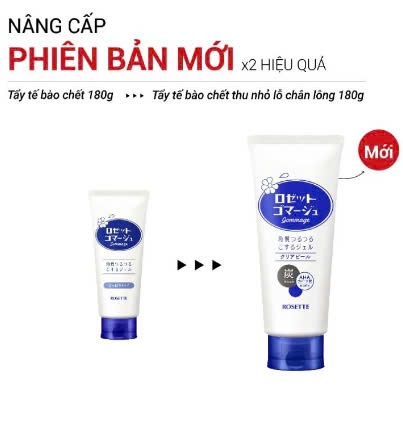 Gel tẩy tế bào chết Rosette Nhật Bản 120g