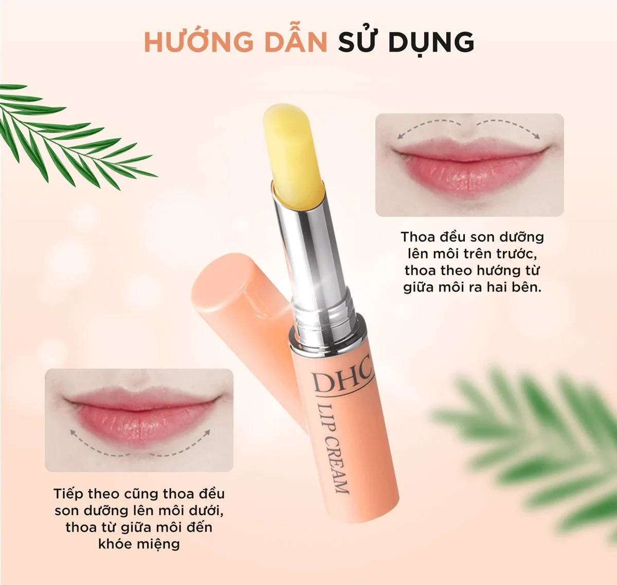 Son dưỡng môi DHC Lip Cream của Nhật Bản