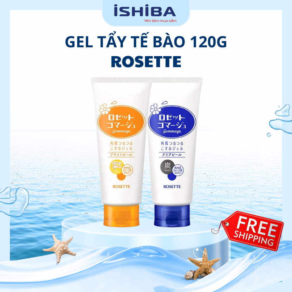 Gel tẩy tế bào chết Rosette Nhật Bản 120g
