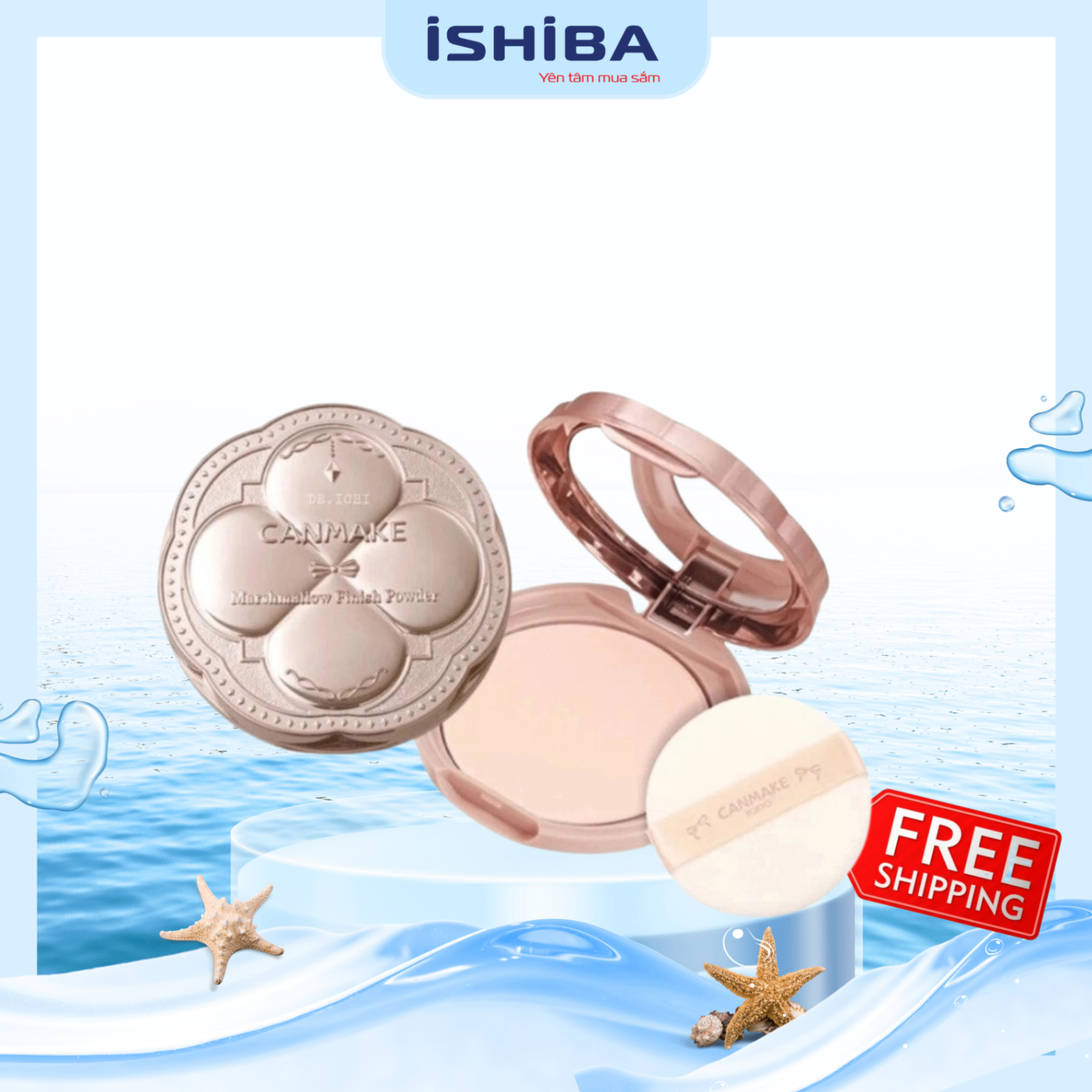 Phấn phủ Canmake Mashmallow Finish Powder siêu mịn Nhật Bản