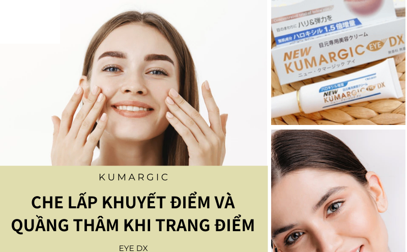 Kem thâm quầng mắt Kumargic Eye Cream Nhật Bản 20g