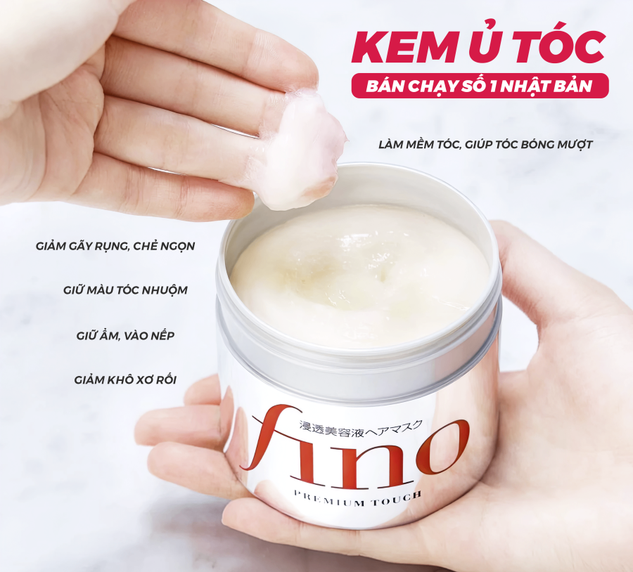 Ủ tóc Fino Shiseido 230g Nhật Bản