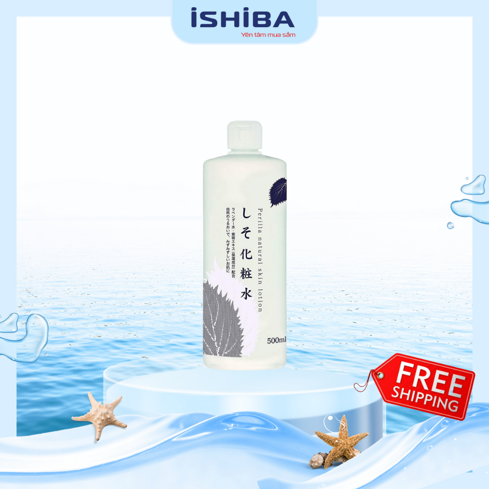 Nước hoa hồng tía tô 500ml Nhật Bản (24/th)