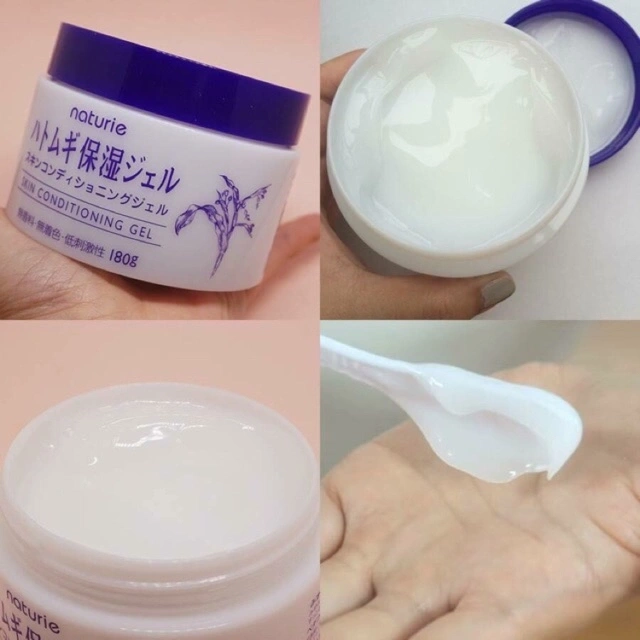 Kem dưỡng ẩm ý dĩ Hatomugi Nhật Bản (36/th) - Hũ 180g