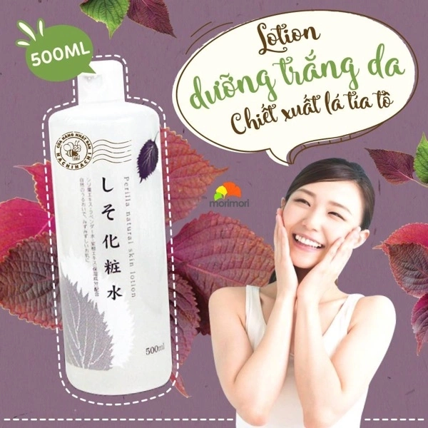 Nước hoa hồng tía tô 500ml Nhật Bản (24/th)