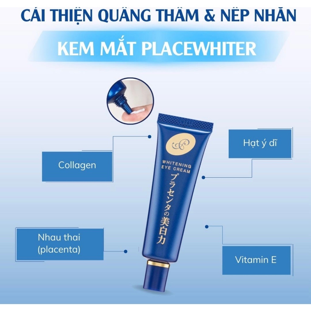 Kem Mắt Meishoku Whitening Eye Cream 30g Nhật Bản (48/th)