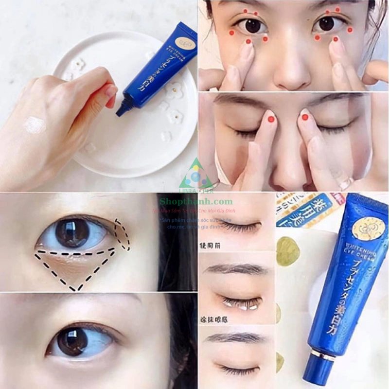 Kem Mắt Meishoku Whitening Eye Cream 30g Nhật Bản (48/th)