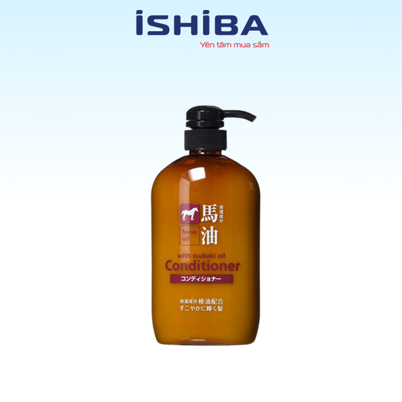 Dầu Gội Dầu Xả Mỡ Ngựa Nhật Bản 600ml