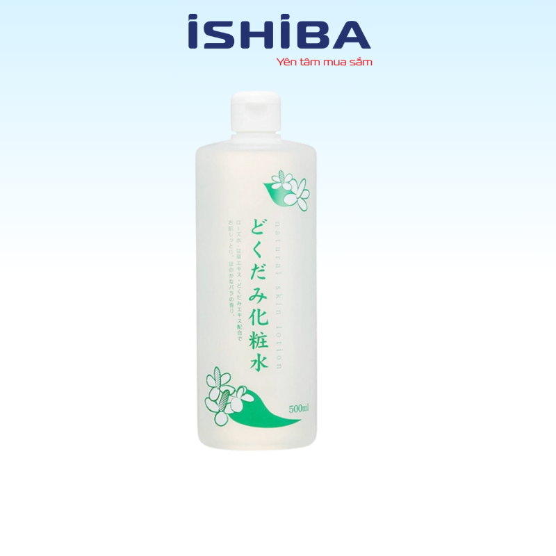 Toner/Nước hoa hồng DIẾP CÁ 500ml Nhật Bản (24/th)