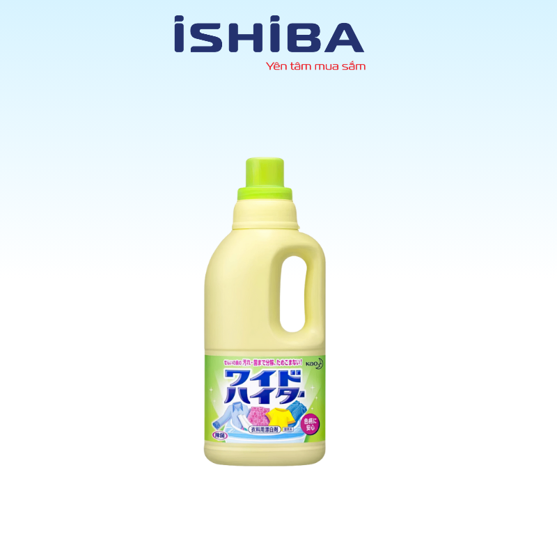 Nước tẩy quần áo màu Kao Nhật Bản 1000ml (12/th)
