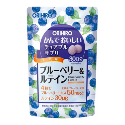 Viên uống Orihiro 120 viên Nhật Bản dạng túi (48/th) - Blueberry & Lutein T2/27