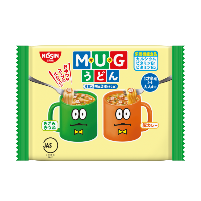 Mỳ Mug Nissin Nhật Bản 96g Cho Bé Ăn Dặm từ 1 tuổi