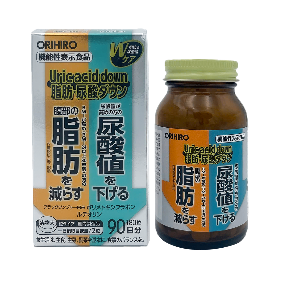 Viên uống giảm Acid Uric hỗ trợ Gout Orihiro 240 viên Nhật Bản