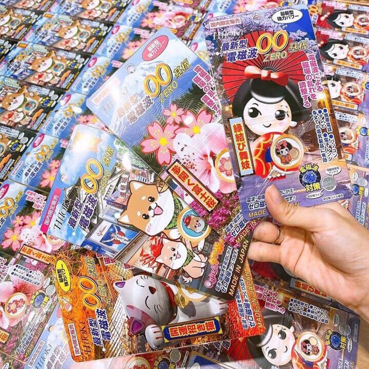 Miếng dán chống sóng điện từ Chip Hitoki Nhật Bản
