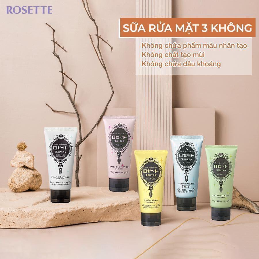 Sữa rửa mặt Rosette Cleansing Paste 80g của Nhật Bản