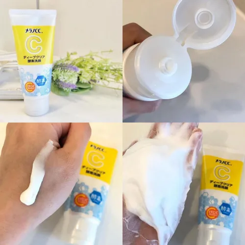 Sữa rửa mặt CC Melano Deep Clear Face Wash 130g Nhật Bản trị nám, trắng da