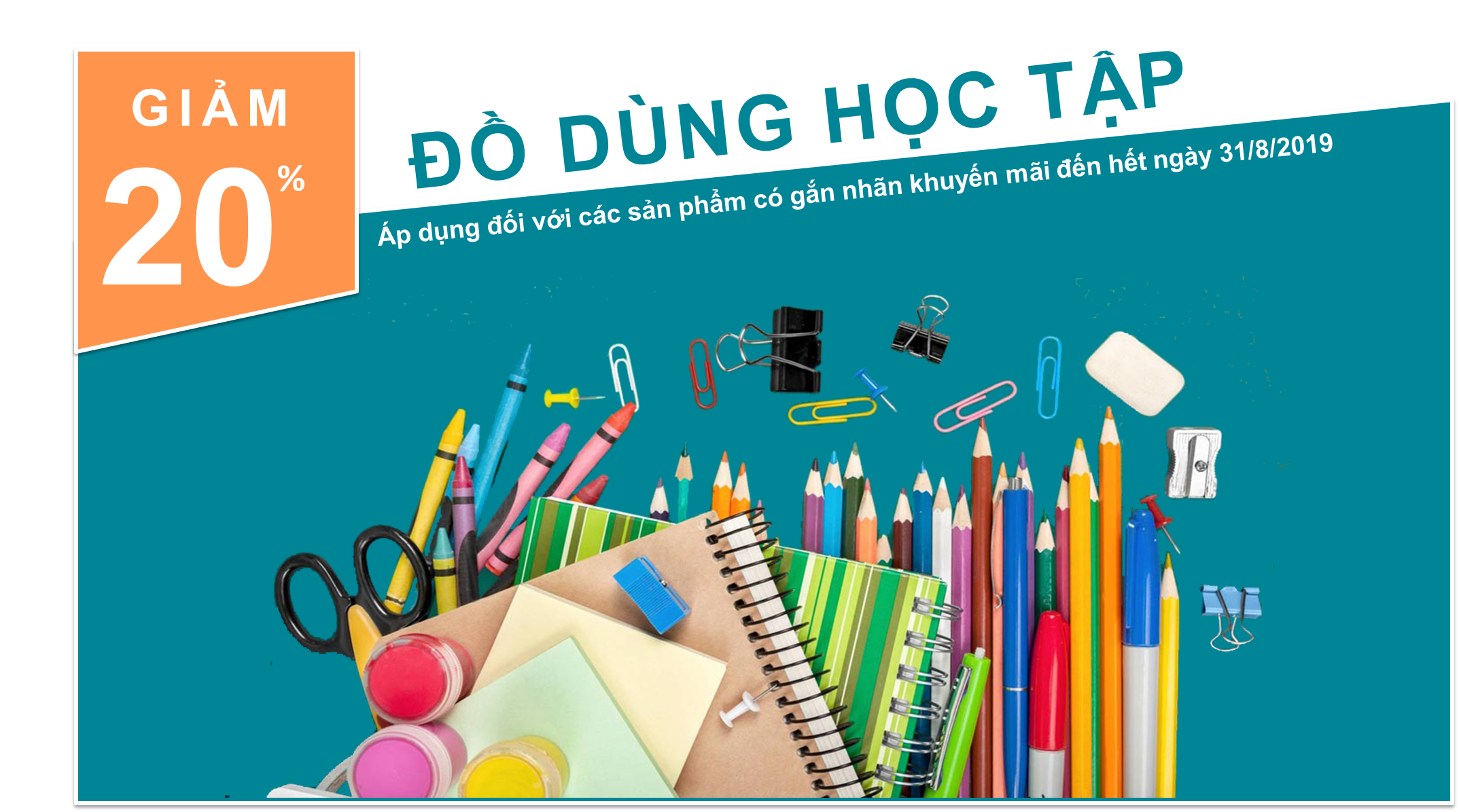Khuyến mãi tháng 8 | mua đồ dùng học tập thật đã tại tt bán sỉ văn phòng phẩm đồ dùng học tập đà nẵng