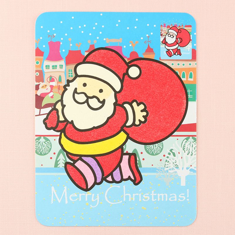 Tranh cát Noel - Món quà độc đáo cho bé yêu trong đêm giáng sinh