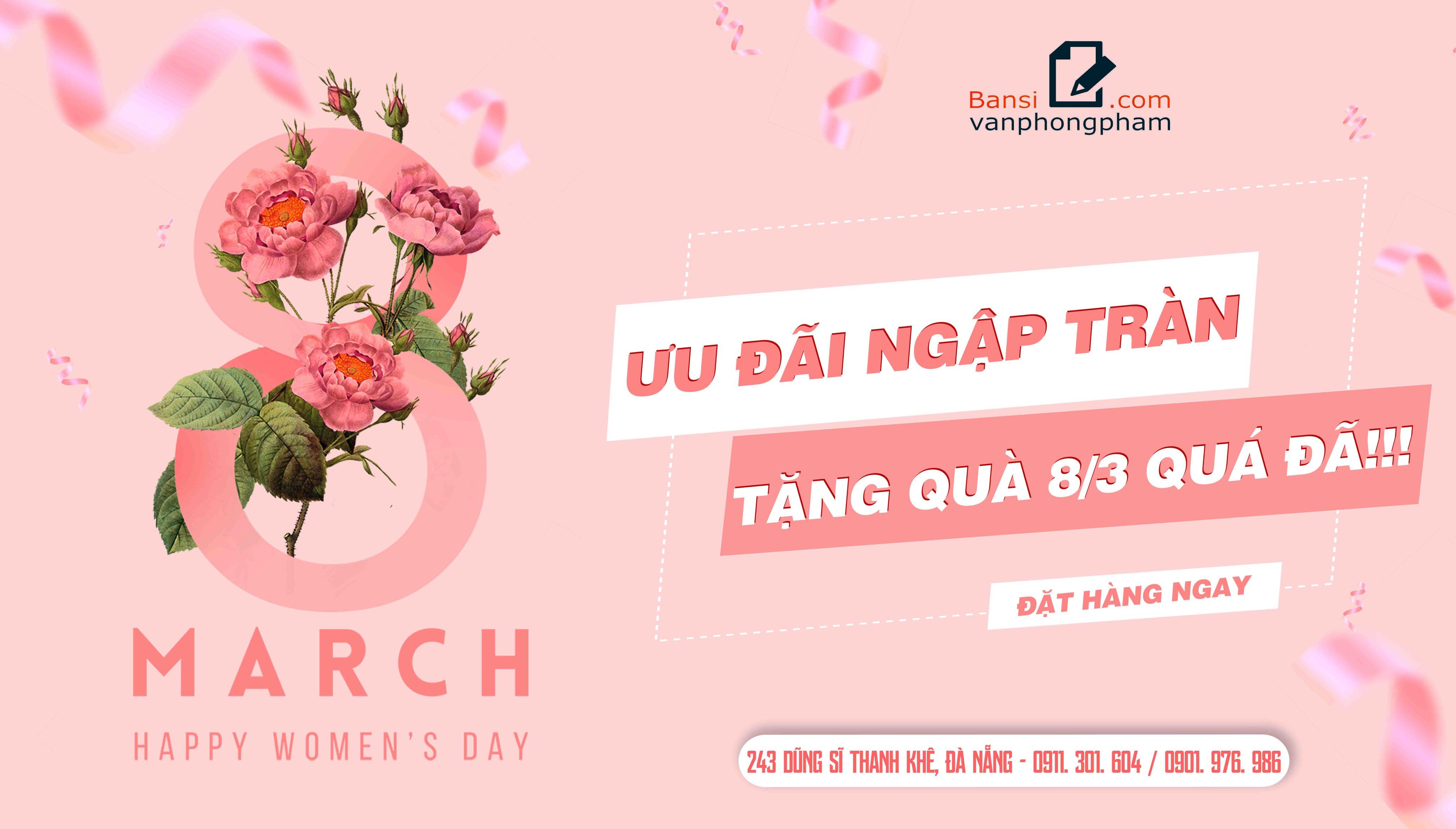 Tôn vinh phái đẹp với hàng nghìn ưu đãi cùng Bán sỉ văn phòng phẩm Đà Nẵng