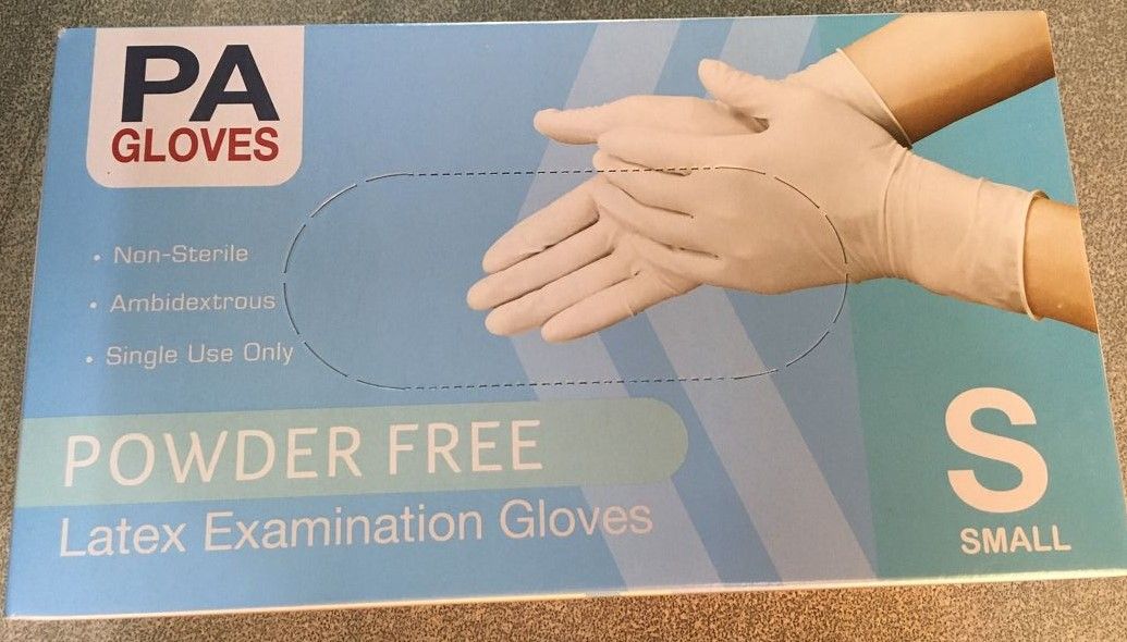 Găng tay cao su y tế không bột Latex hộp 100 cái tại TT Bán sỉ Văn phòng phẩm Đà Nẵng