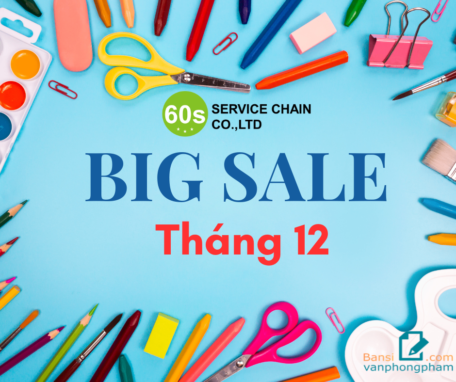 Flash Sale Giờ Vàng Tại VPP 60s