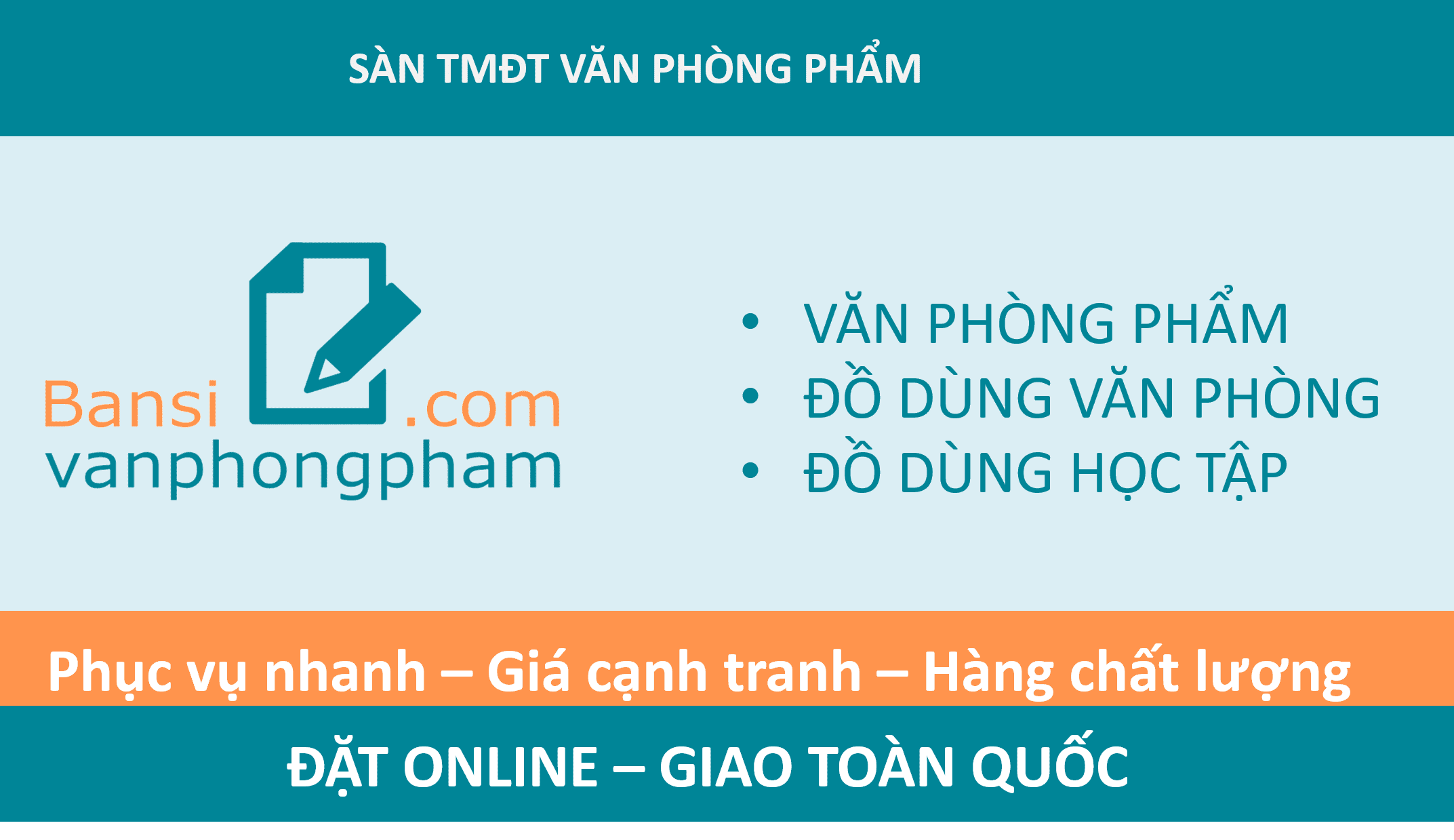 Văn phòng phẩm online