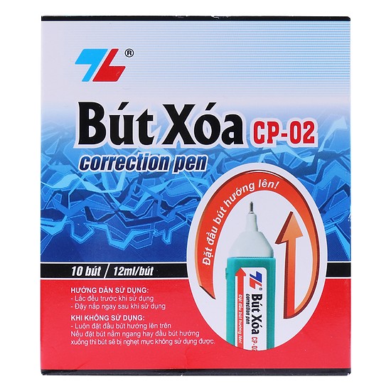 Bút Xóa nước CP-02 Hộp 10