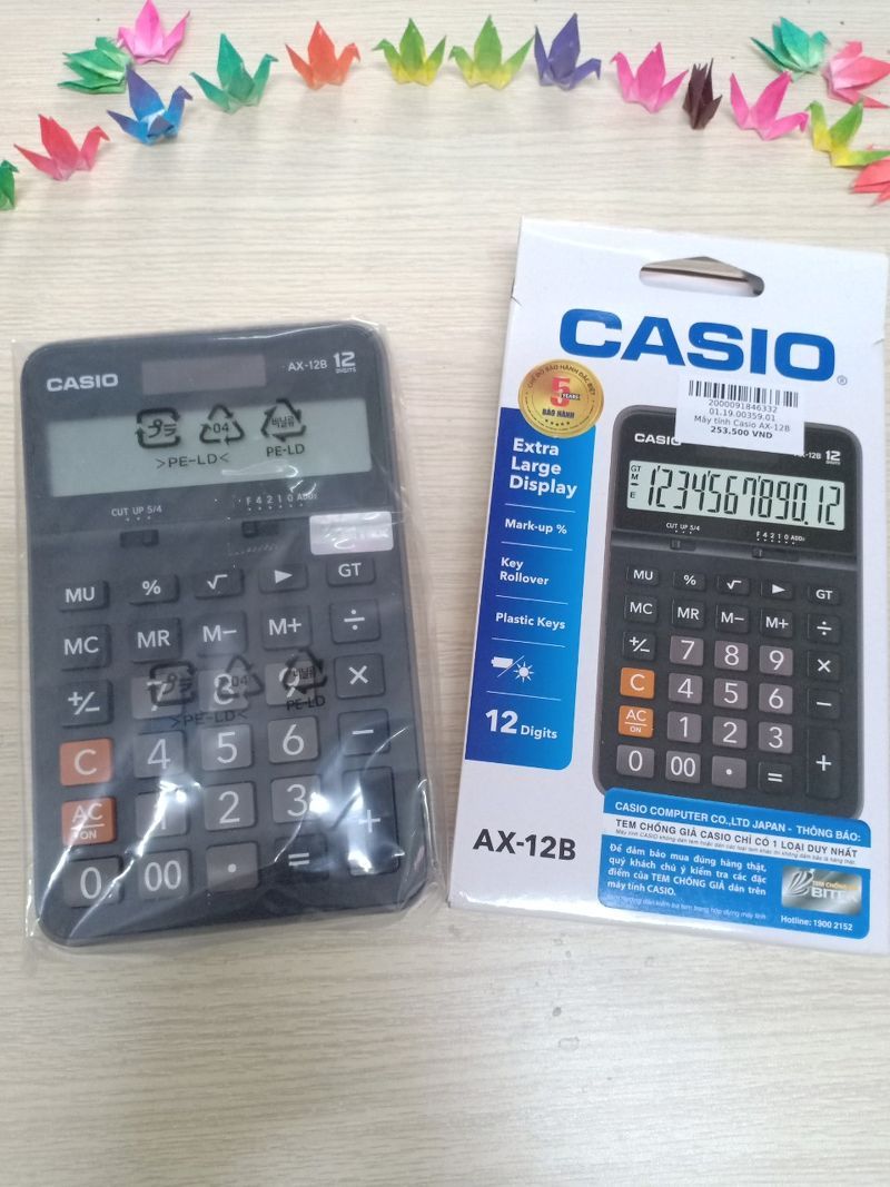 Máy tính Casio AX-12B