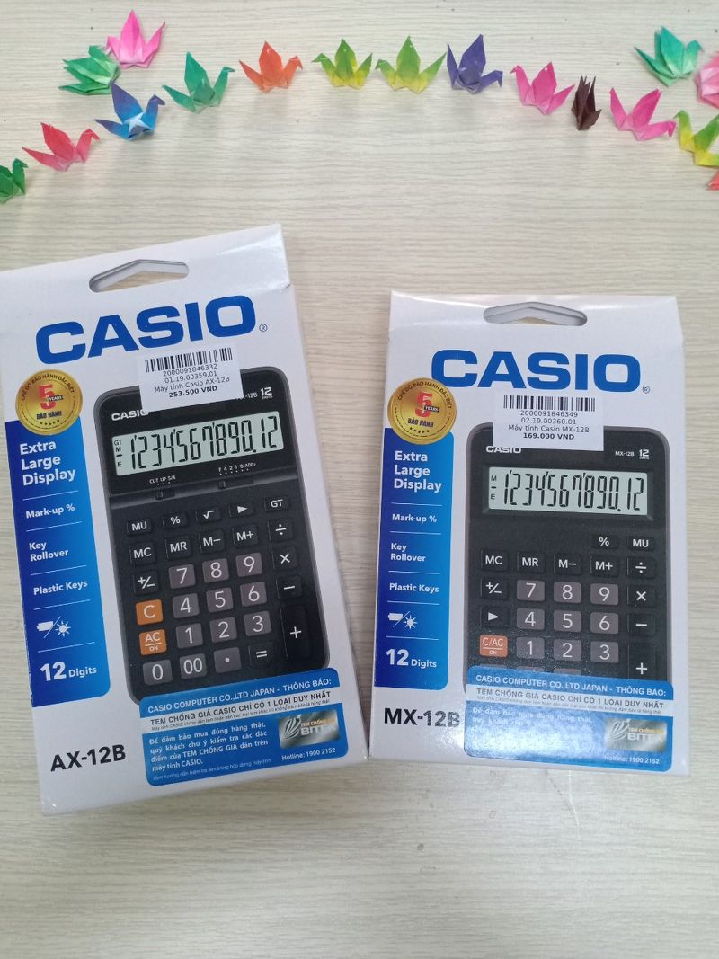 Máy tính Casio AX-12B