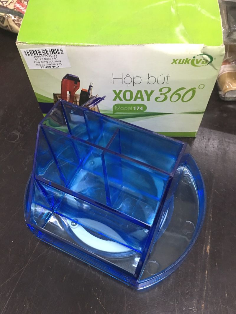 Ống đựng bút xoay 360 độ Xukiva 174