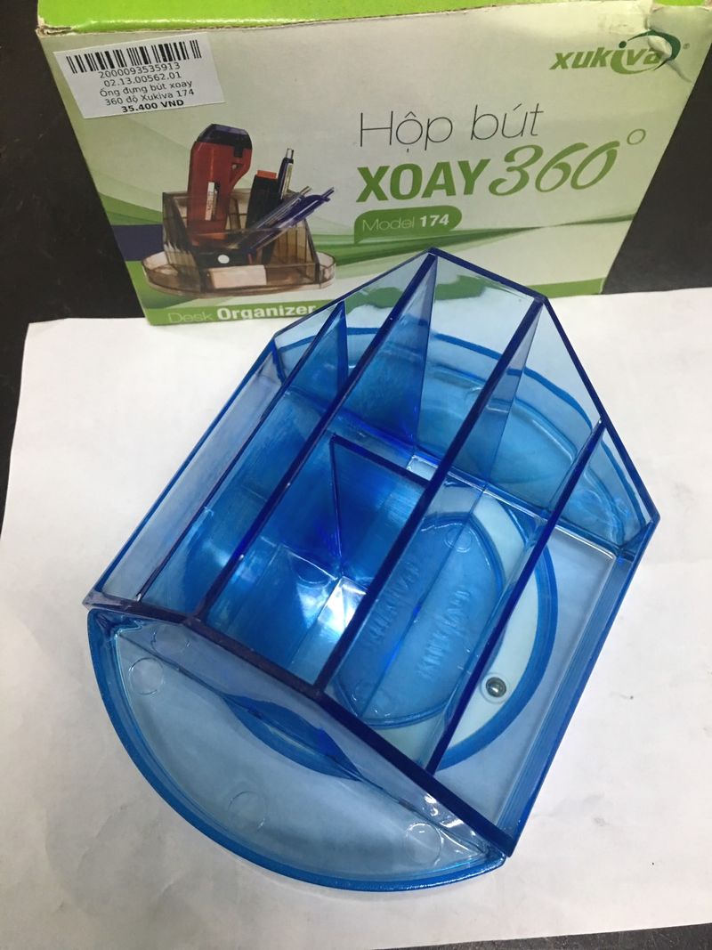 Ống đựng bút xoay 360 độ Xukiva 174